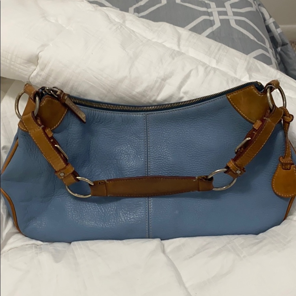 Dooney & Bourke Blue Leather purse